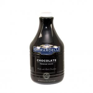 Ghirardelli Black Label Chocolate Sauce Bottle (87.3 Oz, Pack Of 6)