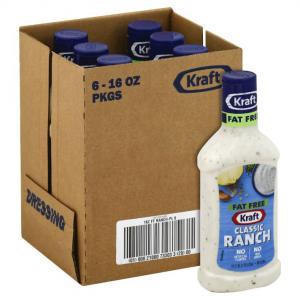 Kraft Heinz Retail Dry Fat Free Ranch Dressing Case 16fl.oz (PACK OF 6)