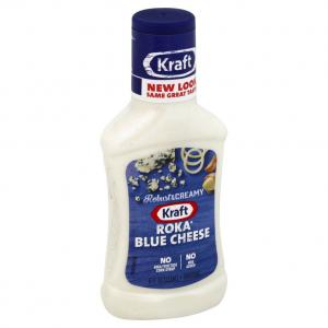Kraft Roka Blue Cheese Dressing, 8 Fluid Ounce -- 9 per case.
