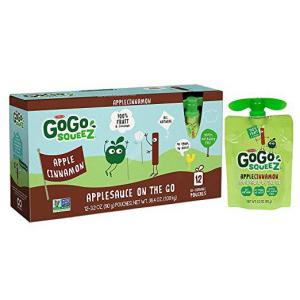 Gogo Squeez Apple Cinnamon - 12Pk, 12 EACH (6 Pack)