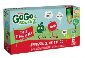 Gogo Squeez Apple Strawberry - 12Pk, 38.4 OUNCE (6 Pack)