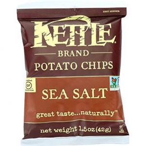 Kettle Potato Chip Sea Salt, 1.5 OUNCE (24 Pack)
