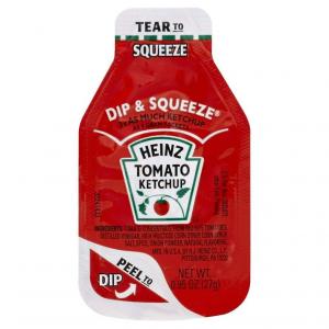 Heinz Ketchup Dip & Squeeze Packets (0.95oz Packets, Pack of 500)