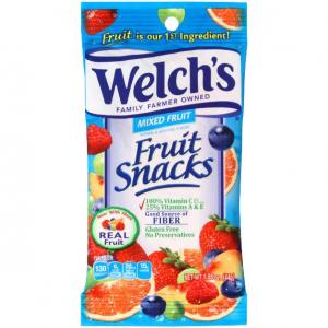 Welch'S 14498 Fruit Snacks, Mixed Fruit (1.55 OZ, 144 Per Case)