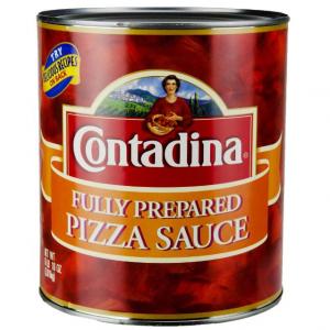 Contadina Fully Prepared Pizza Sauce, Bulk Cans (106 Oz, 6 Per Case)