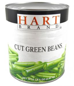 Hart Seneca Foods Stokleys Cut Green Beans Sieve 101oz (6 Pack)