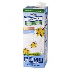 Med.Pass 2.0 Vanilla, No Sugar Added, 32 Ounce -- 12 Case