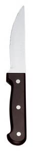 World Tableware Chop House Pointed Tip Steak Knife w/Black Bakelite Handle 9.75", 1 x 12 each Case