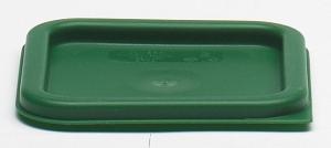Cambro Manufacturing Kelly Green 2&4Q Square Lid Case (PACK OF 6)