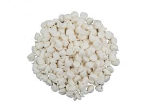 T.R. Toppers Regular Yogurt Chips, 10 Pound Case - Refrigerated Dessert Toppings case