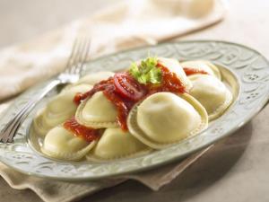 Rosina Food Jumbo Cheese Ravioli Round Pasta (5 Lb, Pack Of 2)