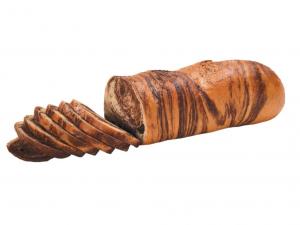 Turano 15.5 Inch Marble Rye Sour Bread, 5/8 Inch Thick Slices, 6 x 48 oz Case