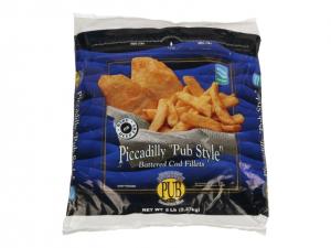High Liner Cash & Carry Pub Style Battered Cod 5lbs (PACK OF 2)