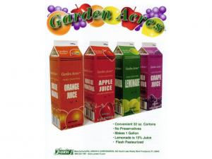 Garden Acres Bevolution Group Orange Juice, Bulk Size Box (32 Oz, Pack Of 12)