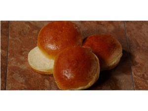 Gonnella Baking 4 inch Brioche Hamburger Bun 2.5oz (PACK OF 120)