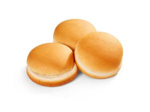 Klosterman Baked White Round Sliced Bun (PACK OF 120)