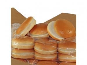 Wholesome Harvest 4 inch White Sliced Hamburger Bun (PACK OF 72)