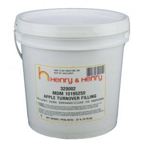 Henry and Henry Variety Turnover Apple Filling, 37 Pound -- 1 ea