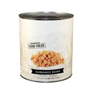 Commodity Canned Fruit & Vegetables Fancy Garbanzo Chickpeas, 110 OZ, 6 Per Case