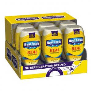 Best Foods Mayonnaise, Real Squeeze, 20 Ounce (Pack of 12)