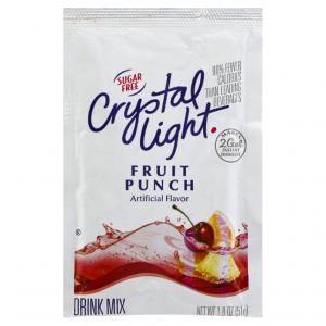 Crystal Light Fruit Punch Drink Mix, Makes 2 Gallons (12 Packets)
