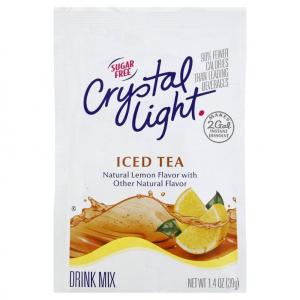 Crystal Light Iced Tea Mix, Makes 2 Gallons (48 Packets, 4 Canisters of 12)