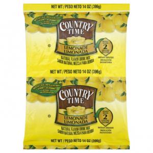 Country Time Lemonade 14oz Pouch Makes 2 Gallons