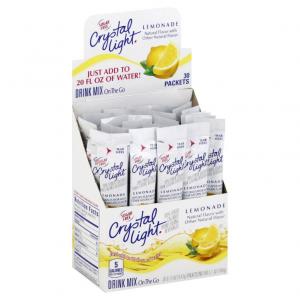 Crystal Light On The Go 4 Flavor Beverage Mix, 0.17 Ounce -- 4 p