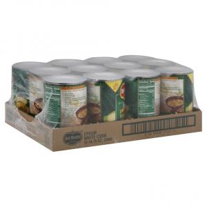 Del Monte White Corn Cream Style, 14.75 Oz (Case of 12)