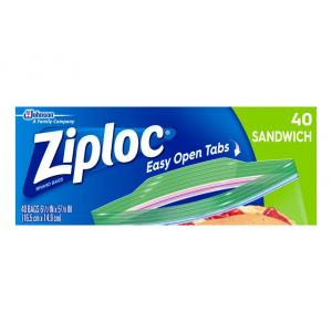 Ziploc Sandwich Bags (40-Count, 12-Pack)