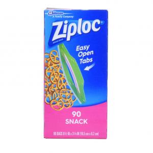 Ziploc Snack Bag, 90 Count (12 Pack)