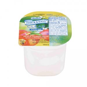 Thick & Easy Clear Thickened Apple Juice, Honey Consistency (4 Fl.Oz.)