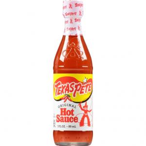 Texas Pete Original Hot Sauce, Aged Peppers Blend (3 Oz, 24 Per Case)