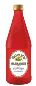 Rose's Grenadine, 25 Fluid Ounce Bottle (Pack of 12)