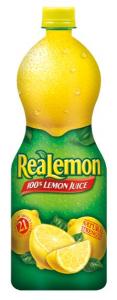 ReaLemon 100% Lemon Juice, 32 Fluid Ounce Bottle (Pack of 12)