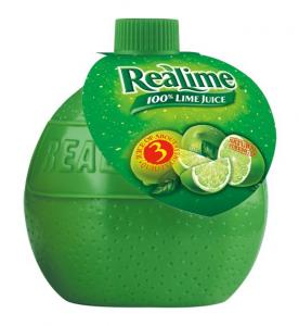 ReaLime 100% Lime Juice, Bulk Size Case (4.5 Fl.Oz. Bottles, Pack Of 24)