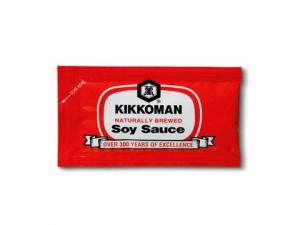 Kikkoman Soy Sauce, 6 Milliliter -- 500 per case.