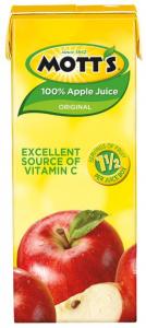 Mott's 100% Apple Juice, 6.75 Fluid Oz Pouch, 8 Count (Pack of 4)
