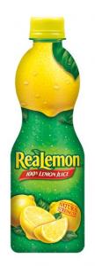 ReaLemon 100% Lemon Juice from Concentrate, 8-Ounce Bottles (Pack of 12)