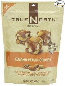 TRUE NORTH Almond Pecan Crunch, 5-Ounce (Pack of 6)