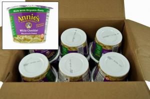 12 Pack : Annie's Homegrown - White Cheddar Microwavable Mac And
