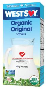 12 PACKS : Westsoy Soy Milk Original Organic, Gluten Free, 32-ou