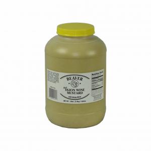 Beaver Dijon Wine Mustard, 148 Ounce -- 4 per case.