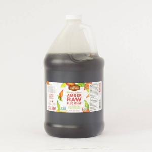 Madhava Amber Raw Agave Honey, 176 Ounce -- 4 per case.