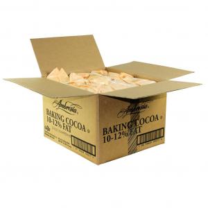 Ambrosia 10/12 Natural Low Fat Cocoa Powder, 5 Pound -- 6 per case.