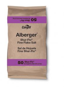 Alberger Shur Flo Fine Flake Salt, 50 Pound -- 1 each.