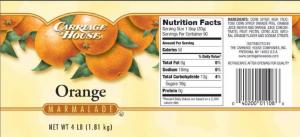 Marmalade Carriage House Orange 6 Case 4 Pound