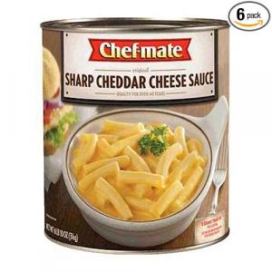 Chef Mate Sharp Cheddar Sauce 6 Case 96 Ounce