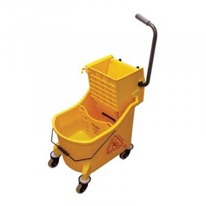 O-Cedar Commercial 96978 Maxiplus Mop Bucket & Wringer, Yellow.