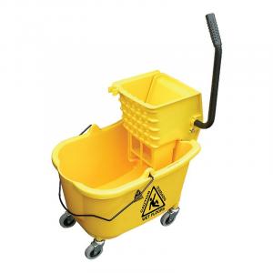 O-Cedar Commercial Maxirough Mop Bucket & Wringer Yellow, 1 Each (1 Pack)